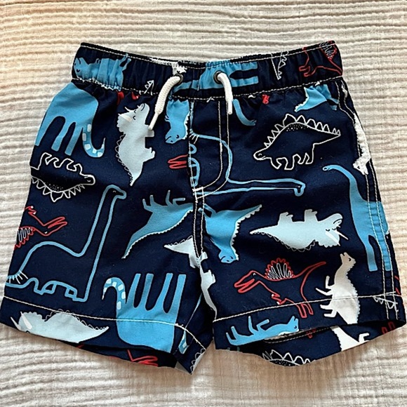 Carter’s Swim Shirt / Rash Guard & Swim Trunks Set, Size 12M - Picture 7 of 12